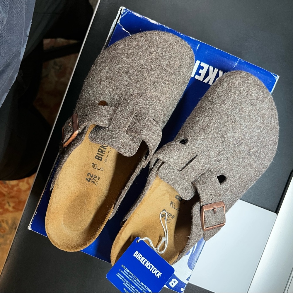 Birkenstock Boston shoes/ slides NEW